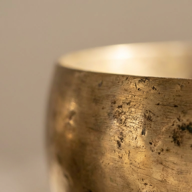 Binaural singing bowls: 6.69"–7.09" (17–18 cm)