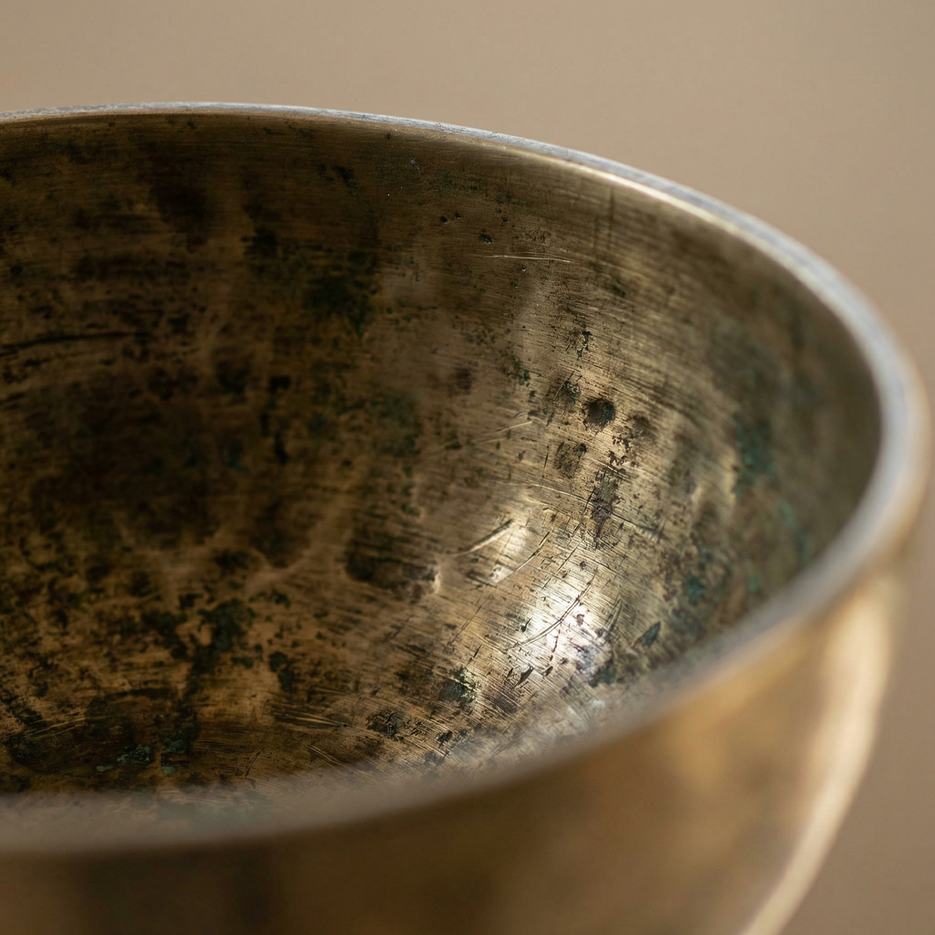 Manipuri Singing Bowls Traditional Seven Metals