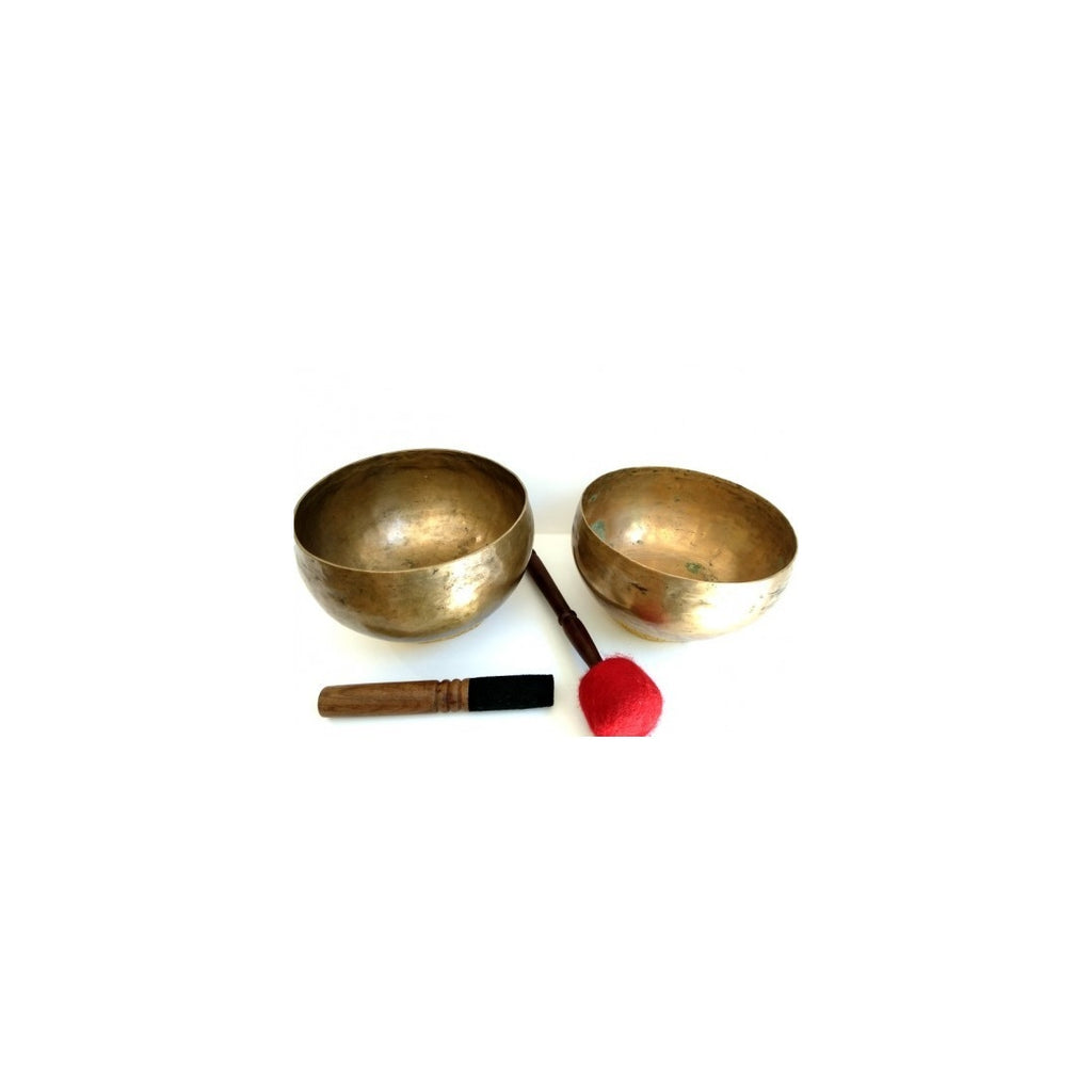 Binaural singing bowls